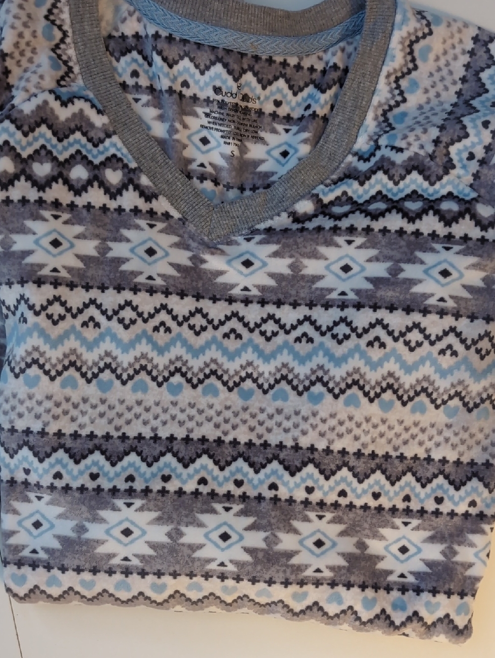 Cuddl Duds Super Soft Fleece Pajama Set. Joggers. Size Small - Picture 2 of 13